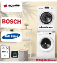 Çamaşır Makinesi Kurutma Makinesi İstifleme Kiti