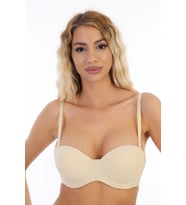 pilelistore  192 Desteksiz Straplez Sütyen (Ten)