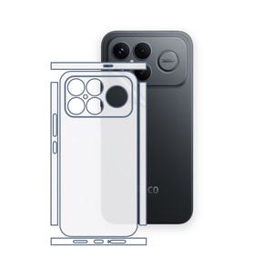 SChitec POCO Poco F8 Ultra Uyumlu Fullbody Arka Kaplama Hidrojel Koruyucu Film