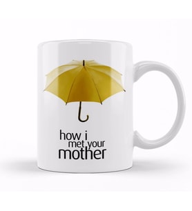 How I Met Your Mother   Kupa Bardak Porselen