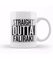 Straight Outta Faliraki Kupa Bardak Porselen