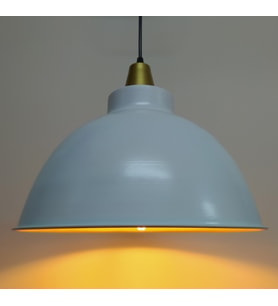 MYLİGHTS  BEYAZ MODERN METAL SARKIT AVİZE BEYAZ İÇİ beyaz (Siyah)