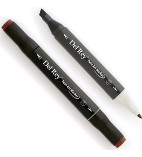 DEL REY TWIN MARKER BR92 CHOCOLATE