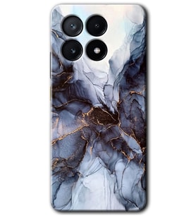 Poco x6 Pro Kılıf HD Desen Baskılı Kılıf - Otantik Mermer
