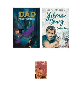 Dad Selahattin Demirtaş - Yılmaz Güney Hayatı Defterli özel seti (Renksiz)