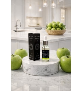 Yeşil Elma Esansı Konsantre Doğal Yoğun Naturel Parfüm Yağı / Buhurdanlık Difüzör Esansı 20 ml