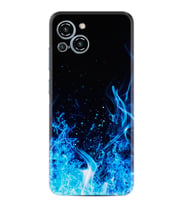 Reeder S23 Max Pro Kılıf Silikon Desen Özel Seri Blue Fire 1678