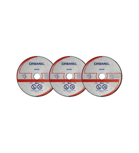 Dremel Dsm20 Kompakt Testere Ile Uyumlu Metal Ve Plastik Kesme Diski (Dsm510) 3'Lü
