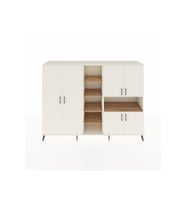 Hyperion Dolap 13 Raflı 6 Kapaklı 220x44x163 Aytaşı-Aytaşı/Çam