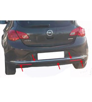 Opel Astra Uyumlu J Hatchback Arka Tampon Altı (Facelift) Fiber 2010 Ve Sonrası