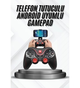 Mey İthalat® Yeni Nesil X3 Gamepad Android Uyumlu Telefon Tutucu Özellikli Joystick