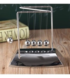 Kişiye Özel Newton Denge Topları Büyük Boy Newtons Cradle
