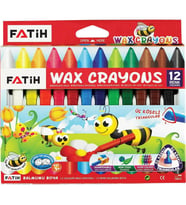 Fatih Mum Pastel Boya Trıangular Üçgen Crayons 12 Renk 50290 (Karışık)