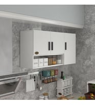 Kenzlife hazır mutfak mirena22 byz 060*120*22 mutfak banyo dolabı kapaklı raflı (Karışık)
