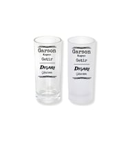 Ghostbastır Design Sarhoş Sözlü Buzlu / Buzsuz Seçenekli Rakı Bardağı – 1 Adet Şık Sunum Bardağı 0195