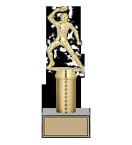ODAK KUPA - Figürlü Kupalar - Masa Tenisi Erkek Figürlü Kupalar FG-007 C - 24 cm