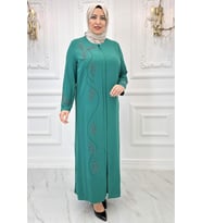 Çiğdem Abiye Zümrüt ISR968 (Zümrüt Yeşili)