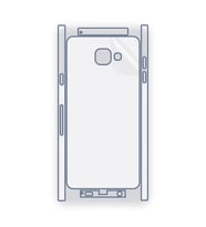 SChitec SAMSUNG Galaxy A7 (2016)（A710） Uyumlu Fullbody Arka Kaplama Hidrojel Koruyucu Film