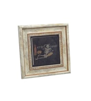 Neşeli ol, hayatını yaşa (İskelet Mozaiği- Hatay) Baskılı Taş Tablo 20x20
