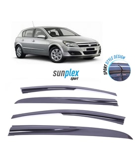 OPEL ASTRA H HB Sedan 2004-2013 İçin Cam Rüzgarlığı 4 Prç. 1.SINIF