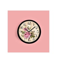 Bilge Retro Tasarımlı Duvar Saati 35 X 35 Cm (Baskılı)