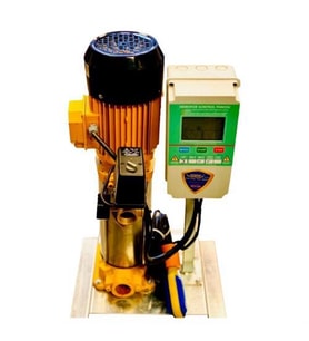 VKP VD S/S 9-07 1x Pompalı 3 HP 380v Çelik Fanlı Dikey Milli Dreambox Panolu Paket Hidrofor