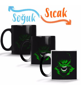 Hulk 6 Sihirli Kupa Bardak Porselen