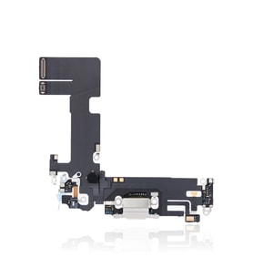 iPhone 13 Şarj Soketi Mikrofon Filmi Flex Beyaz Renk
