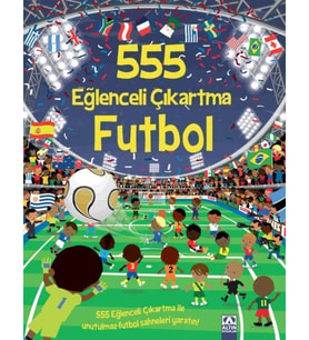 555 Eğlenceli Çıkartma Futbol