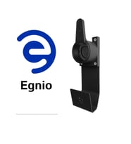 EGNIO Type2 Ev Holder And Hanger / Elektrikli Araç Tip2 Soket Uyumlu Kablo Toparlayıcı Ve Metal Askı (Siyah)