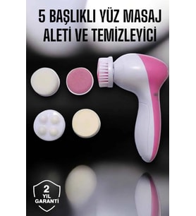 5 Fonksiyonlu Kablosuz Yüz Temizleme İle Derinlemesine Cilt Bakımı