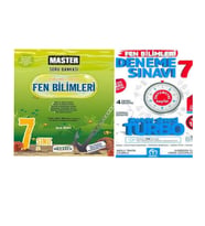 7. Sınıf Master Fen Bilimleri Soru Bankası Ve Turbo Fen Bilimleri Deneme