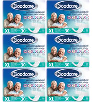Goodcare Hasta Bezi Yetişkin Bel Bantlı Tekstil Yüzey XL Extra Large- Ekstra Büyük 180 Adet (6PK*30)