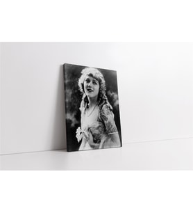 Mary Pickford Kanvas Tablo