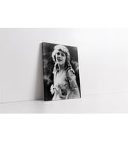 Mary Pickford Kanvas Tablo