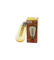 ELİTLED ST-64 4W - E27 GOLD COLOR FLAMENT LED RUSTİK AMPUL 500LUMEN KIRILMAZ GÖVDE (5343)