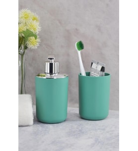 Diş Fırçalık Ve Sıvı Sabunluk 2'li Set Yeşil