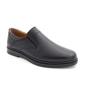Wexperon 326 Erkek Hakiki Deri Comfort Ayakkabı (Siyah)