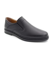 Wexperon 326 Erkek Hakiki Deri Comfort Ayakkabı (Siyah)