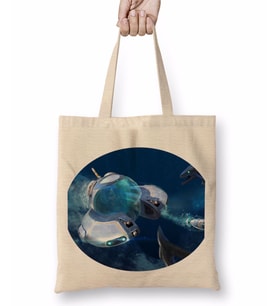 Seamoth Subnautica Bez Çanta Uzun Saplı