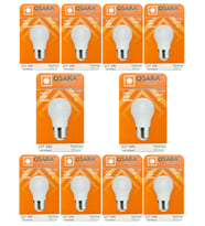 (10 Adet) Osaka 7W (50W) Sarı Işık E27 Duylu (Kalın Duy) Led Mini Ampul