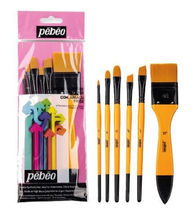 Pebeo 6'lı Karma Fırça Seti SET-8 
