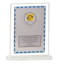 ODAK KUPA - Cam Plaketler - CM-088 A - 18x21 cm