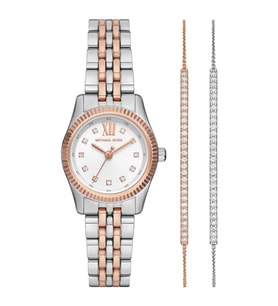 Michael Kors MK4817SET Kadın Kol Saati (Gümüş)