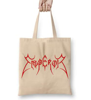 Emperor Enslaved Darkthrone Satyricon Immortal Dimmu Borgir Bez Çanta Uzun Saplı
