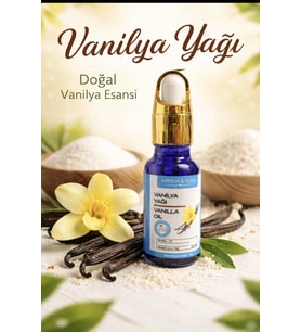 Vani̇lya Yağı 10 ML - Doğal Bitkisel Bakım Yağı Saç Ve Cilt Bakımı İçin Aromaterapi Yağı