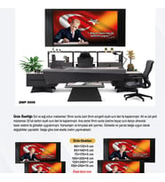 DERİ ÜZERİ UV BASKILI ÇERÇEVELİ MAKAM ATATÜRK PANOSU 5-50*100