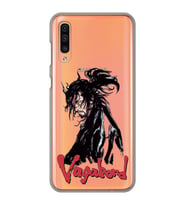 Samsung Galaxy A30S/A50/A50S Uyumlu Vagabond Anime Desenli Şeffaf Telefon Kılıfı