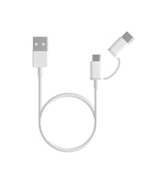 2 in 1 USB Kablo Micro USB ve USB C (Type C - 100 CM)