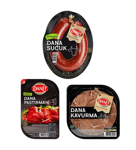 Dana Sucuk Pastırma Kavurma 3 lu Lezzet Paketi